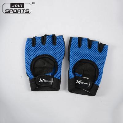 China Mesh New Design Neoprene Mesh Cloth Half Finger Fitness Gym Gloves Men Sports Gloves for sale