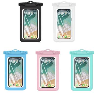 China CaseBuddy Custom Universal Waterproof PVC Cell Phone Filter Mount Waterproof Pouch With Armband Cellphone Waterproof Bag for sale