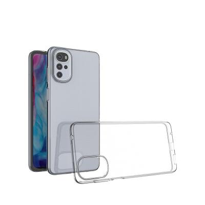 China Clear Space Shockproof Anti-fall CaseBuddy Protective Cell Phone Cover Ultra Thin Transparent TPU Phone Case For Motorola Moto G22 for sale