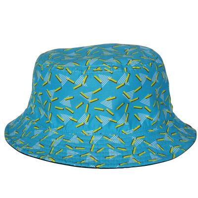 China Picture Fashion Plain Reversible Sublimated Print Wholesale Summer Outdoor Men Women Mask Fish Hat Private Label Custom Bucket Hat for sale