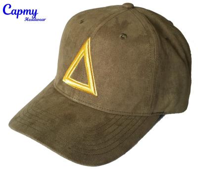 China Wholesale COMMON brown suede baseball cap,unisex baseball cap,suede baseball caps hat manufacturers in china for sale