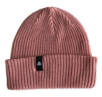 China breathable & Waterproof Custom Woven Label Luxury Knit Acrylic Beanie Hat, Wool Beanie Hat For Men Women Winter Hat, Warm Knit Embroidered Winter Hat for sale