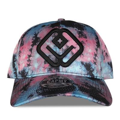 China 100% COMMON Floral Dye Sublimation Full Digital Print Kids Custom Logo All Over Printed Sports Hat Toddler Baseball Caps for sale