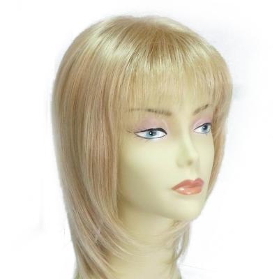 China European virgin hair wig 613 color straight hair silk top base hair closure hair pieces for short for sale