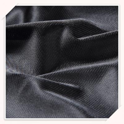 China Durable Good Quality Polyester Fabric Dyed Solid Color Luster Fabric Smooth Outdoor Fabric For Garment for sale