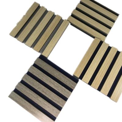 China Contemporary Manufacturers Direct Selling Soundproof Decorative Wood Acoustic Panels for sale