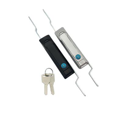 China Electrical Cabinet MS828 Zinc Alloy Electronic Cabinet Multipoint Door Locks Swing Handle Rod Lock With Key for sale