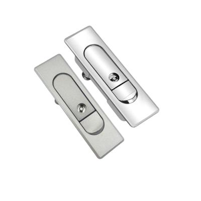 China Electrical Cabinet AB509-1 Cabinet Door Zinc Alloy Electronic Flat Caminet Lock Small Swithgear Lock for sale