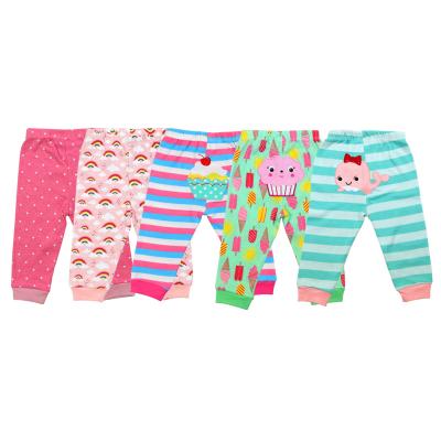 China Breathable Pants Newborn Cotton Embroidered Baby Boy Casual Pants Knitted Full Body Sweatpants Baby and Girl Long Pants for sale