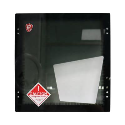 China Modern Factory Customized Black Toughen Glass Silk Screen Printing Tempered Glass Panel With High Quality for sale