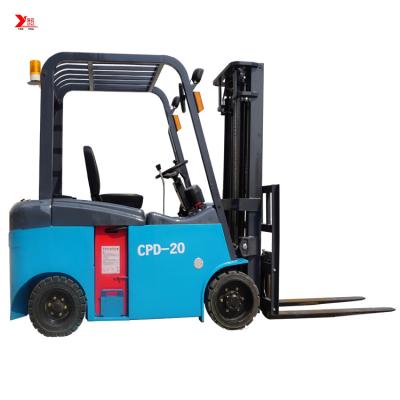 China 1500kg Power Wheels Forklift With Four Wheel For Warehouse Container for sale