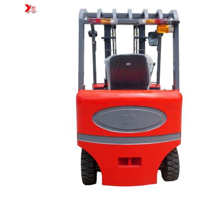 China Hot Sale Four Wheel Reach Truck Forklift With Solid Tyres zu verkaufen