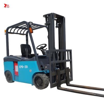 China Four Wheel 1.5 Ton Mini Electric Forklift Truck Prices For Warehouse Container for sale