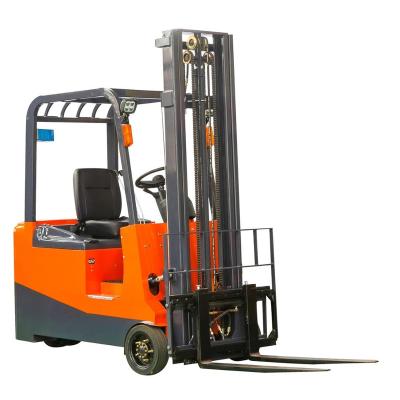 China Dimensions Of Battery Electric Lift Forklift With Three Wheel zu verkaufen