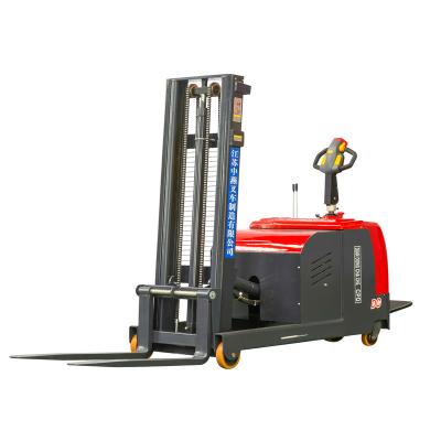 China High Quality 1ton 2ton Stand Type Counterbalance Electric Forklift Used In Factory for sale