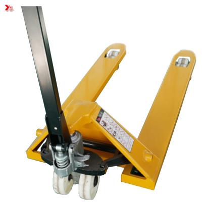 China 3 Ton Hydraulic Hand Pallet Truck With Customer Demanded Color zu verkaufen