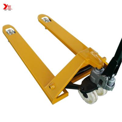 China 2.5 Ton Hand Pallet Truck Hydraulic Pallet Trolley Jack zu verkaufen