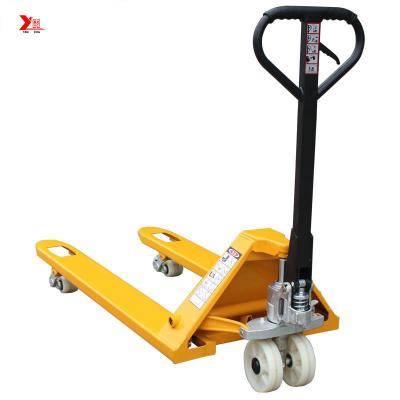 China Manual Hand Pallet Truck Hydraulic Pallet Lift For Sale zu verkaufen