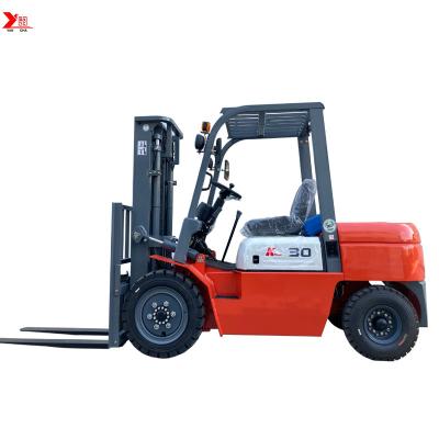 China 3 Ton Loading Capacity Diesel Forklift Truck 4m Lifting Height High Quality for sale