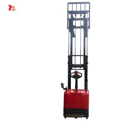 China Narrow Aisle Electric Stacker Forklift With Good Quality for sale