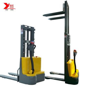 China Walkie Rider Type Full Electric Stacker 1.5t Electric Pallet Truck For Warehouse And Container zu verkaufen