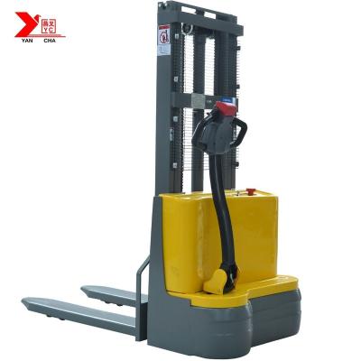 China 1000kg Electric Stacker Forklift Walkie Pallet Stacker zu verkaufen