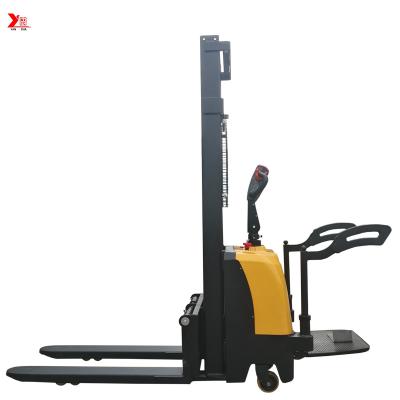 Китай Electric Pallet Jack Stacker Ride On Stacker Forklift Price With 24v Battery продается