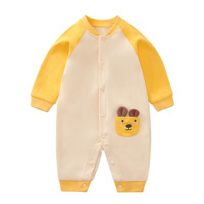 China 2022 Baby Clothes 100% Cotton Spring/Autumn Cartoon Casual Pull Out Cute Baby Long Sleeve Clothes for sale