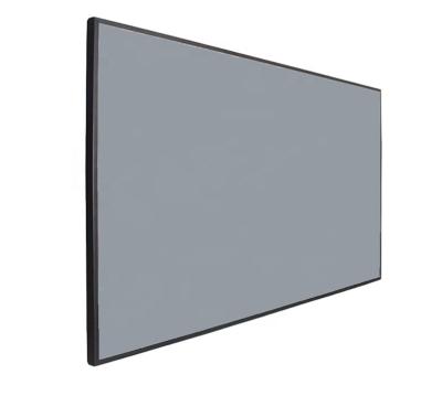 China SNOWHITE Super Short View 120 inch focal length fixed projector screen is suitable for various home theater scenarios for sale