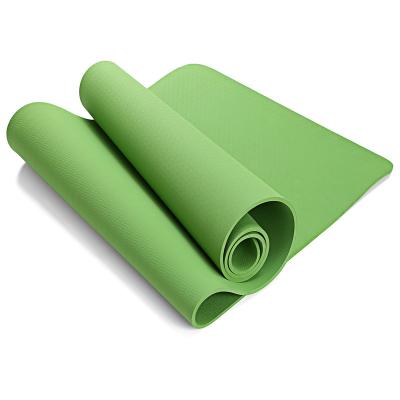 China Yoga Exercises Wholesale Natural Eco-Friendly Gym Pilates Tape Yoga Mat Custom Made for sale