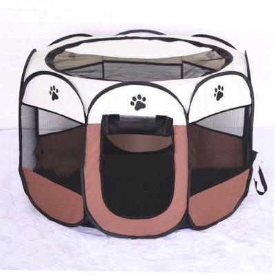 China Breathable Pet Play Pen With Waterproof Fabric Suitable For Puppy Cats And Rabbits Portable And Foldable for sale