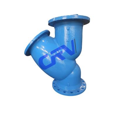 China General Price Big Size Flange Cast Iron Y Type Industrial Strainer For Sale for sale