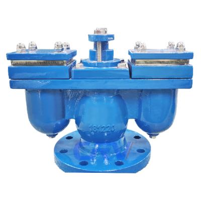 China Hot sale DN50-DN150 PN10 malleable iron double ball air release valve with low price DN50-DN350 for sale