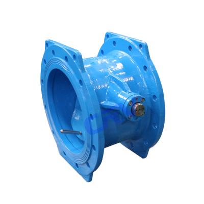 China SS304 DN400 General Ductile Iron Disc Class 150 CF8 Tilting Type Single Disc Check Valve for sale