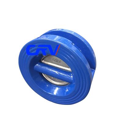 China DN300 General Class 150 12 Inch Dn80 Disc Spring Loaded Non Return Double Wafer Check Valve For Water for sale