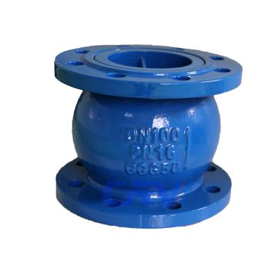 China DN100 DN250 General Sewage 4 Inch New Design Cast Iron Silent Din DN100 Check Valve for sale