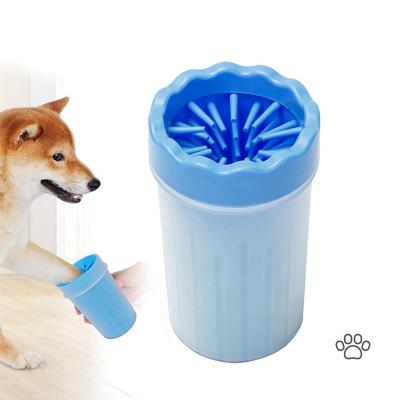 China Viable Wholesale Foot Feet Washing Brush Cup Cleaner Paw Washer For Dogs Pet Dirty Dog Feet Wash Seal Cup Pet Shampoo for sale