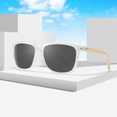 China Ease The Leg Bamboo PC Sunglasses New Fashion Style Square Sunglasses for sale