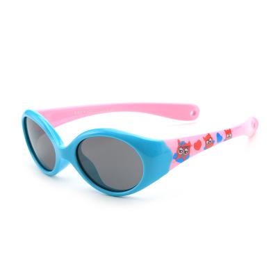 China Fashion sunglasses fashion sunglasses newest 2021 silical gel frame for kids sunglasses for sale