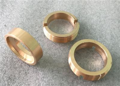 China Customized CNC Brass Machined Parts / Lathe Turning Machine Electrical Mechanical Parts for sale