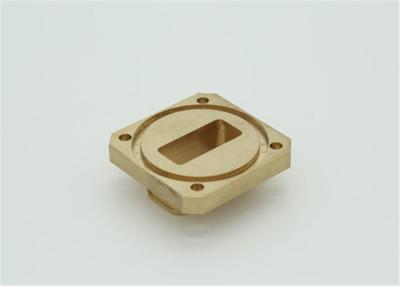 China Thread CNC Brass Precision Components , Polish Finish Brass CNC Turned Parts for sale