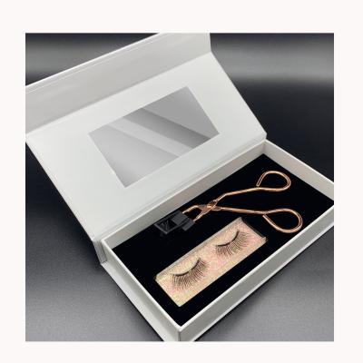 China Reusable 30+ Times Hot Sale High Quality Recyclable Quantum 8d Magnet Eyelash With Box Packing for sale