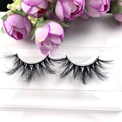 China Free Sample Thick 25mm Mink Eyelashes Wholesale Handmade Lashes 100% mink eyelashes 25mm 3d Mink Eyelash lashes3d seller lashcases for sale