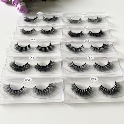 China Natural 3d mink eyelashes wholesale 50 pairs Canton meiya eyelashes 3d mink eyelashes for sale