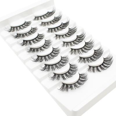 China Wholesale Thick Silk Mink Eyelash Mink Lashes 3D Effect False Eyelashes for sale