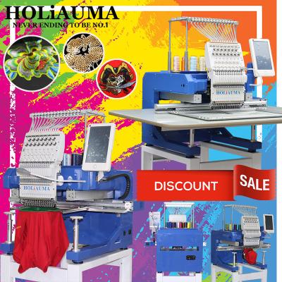 China HOLiAUMA 15 colors embroidery machine single head with embroidery machine parts HO1501N china best embroidery machine fo for sale