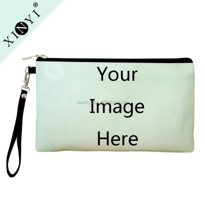 China Women's Portable Wholesale Your Picture Print Change Here Custom Wallet/Cell Phone Bag/Clutch/Purse Lock Coin Purse Ladies for sale