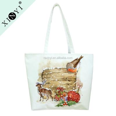 China Large manufacturer eco friendly shopping bag factory supply OEM souvenir tote bag foldable canvas for sale