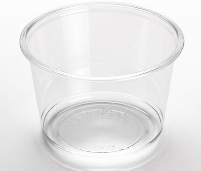 China Food 117mm PLA 16oz Round Grocery Container for sale