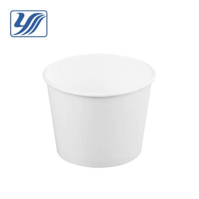 China 101mm 12oz 390cc single wall disposable paper food container for sale